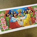 Панно Тайна вечеря кольорова